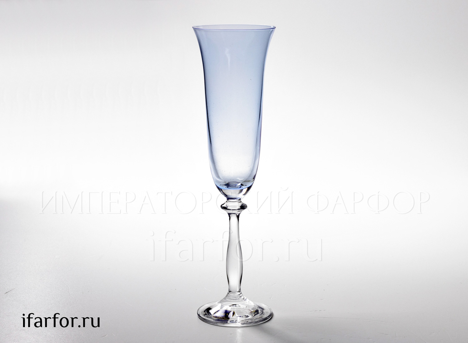 Фужер для шампанского «Арлекино Голубой»