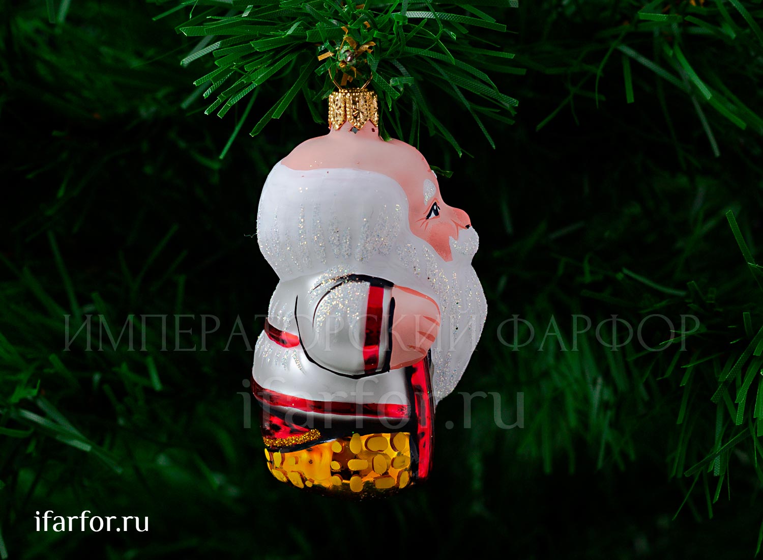 Елочная игрушка «Дед»
