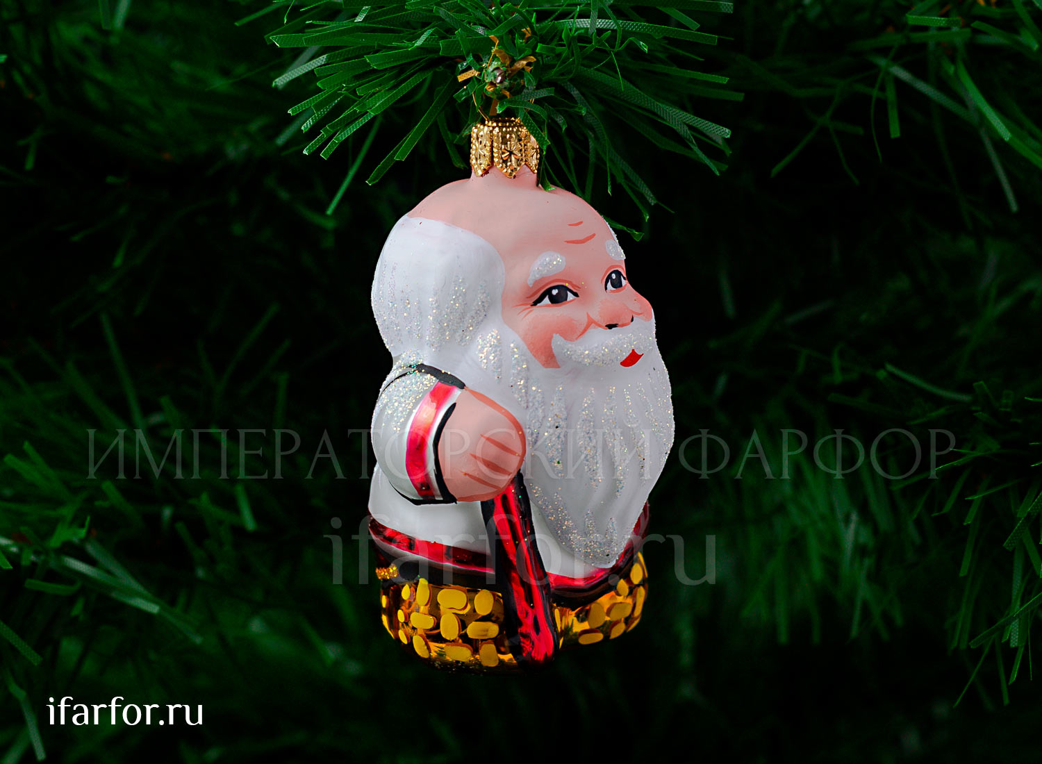 Елочная игрушка «Дед»