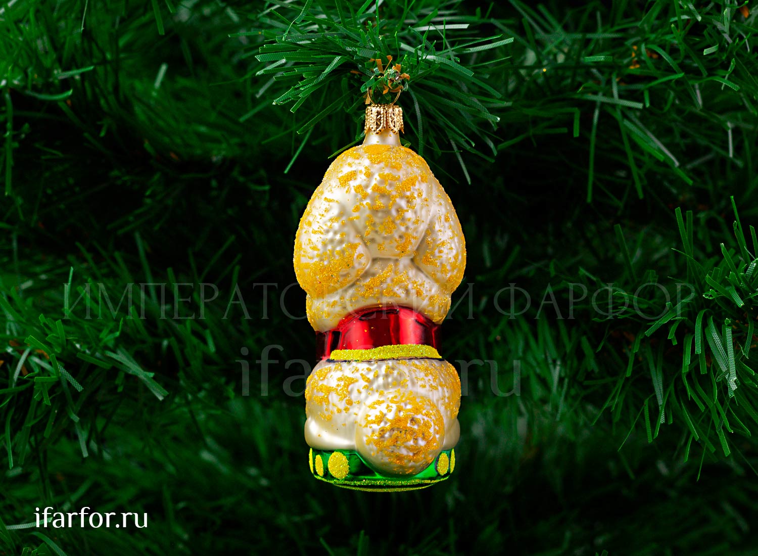 Елочная игрушка «Пудель»