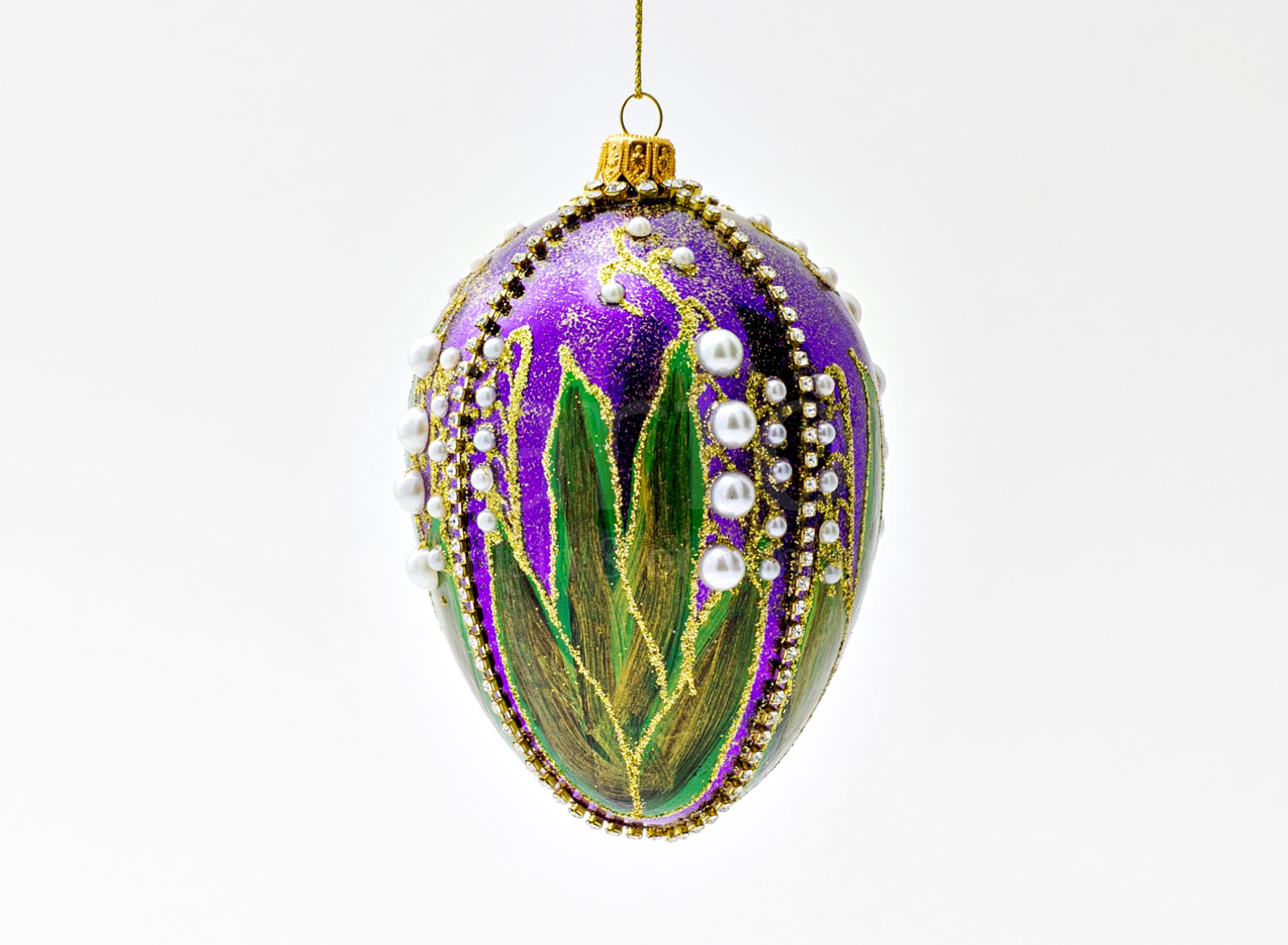 Елочная игрушка «Яйцо Фаберже»