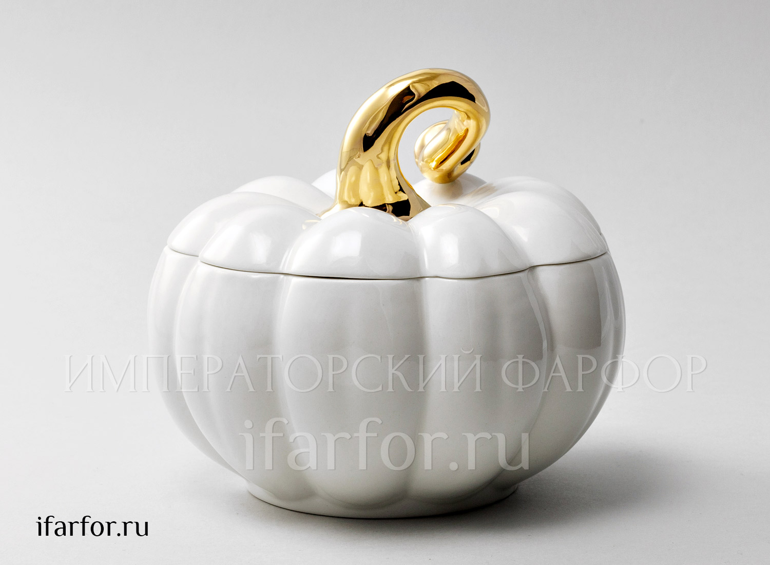 Шкатулка «Тыква с золотом»
