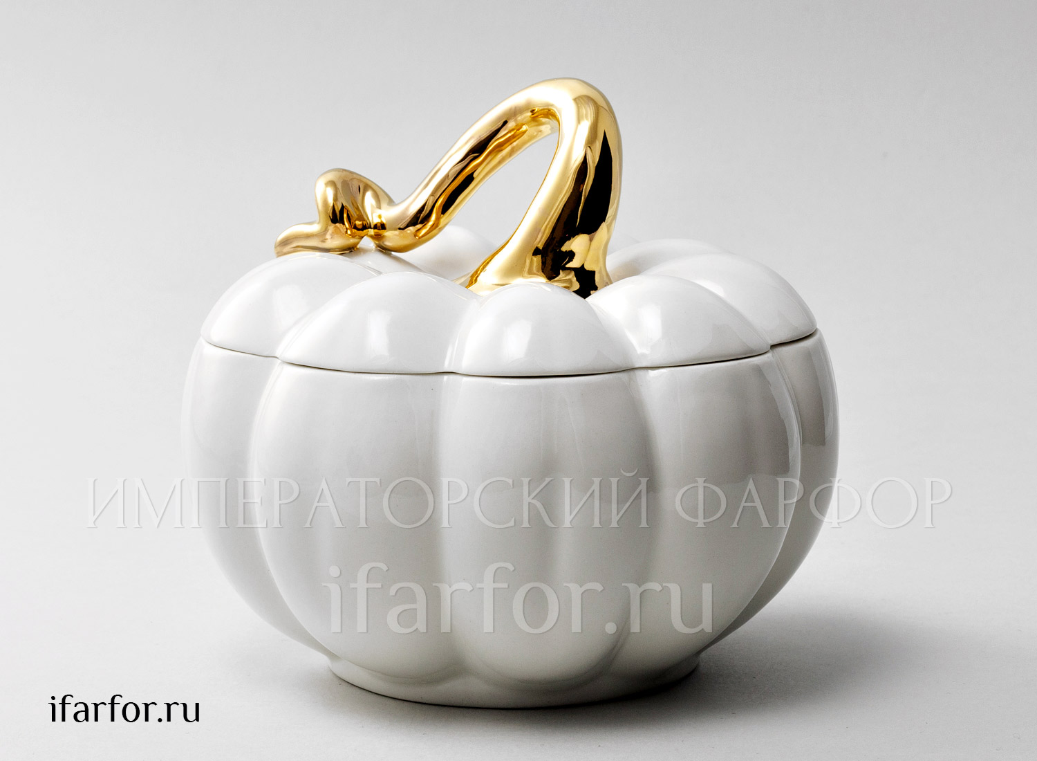 Шкатулка «Тыква с золотом»