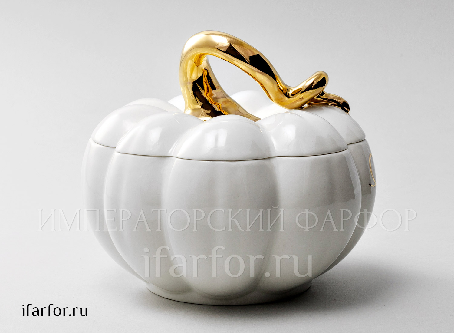 Шкатулка «Тыква с золотом»