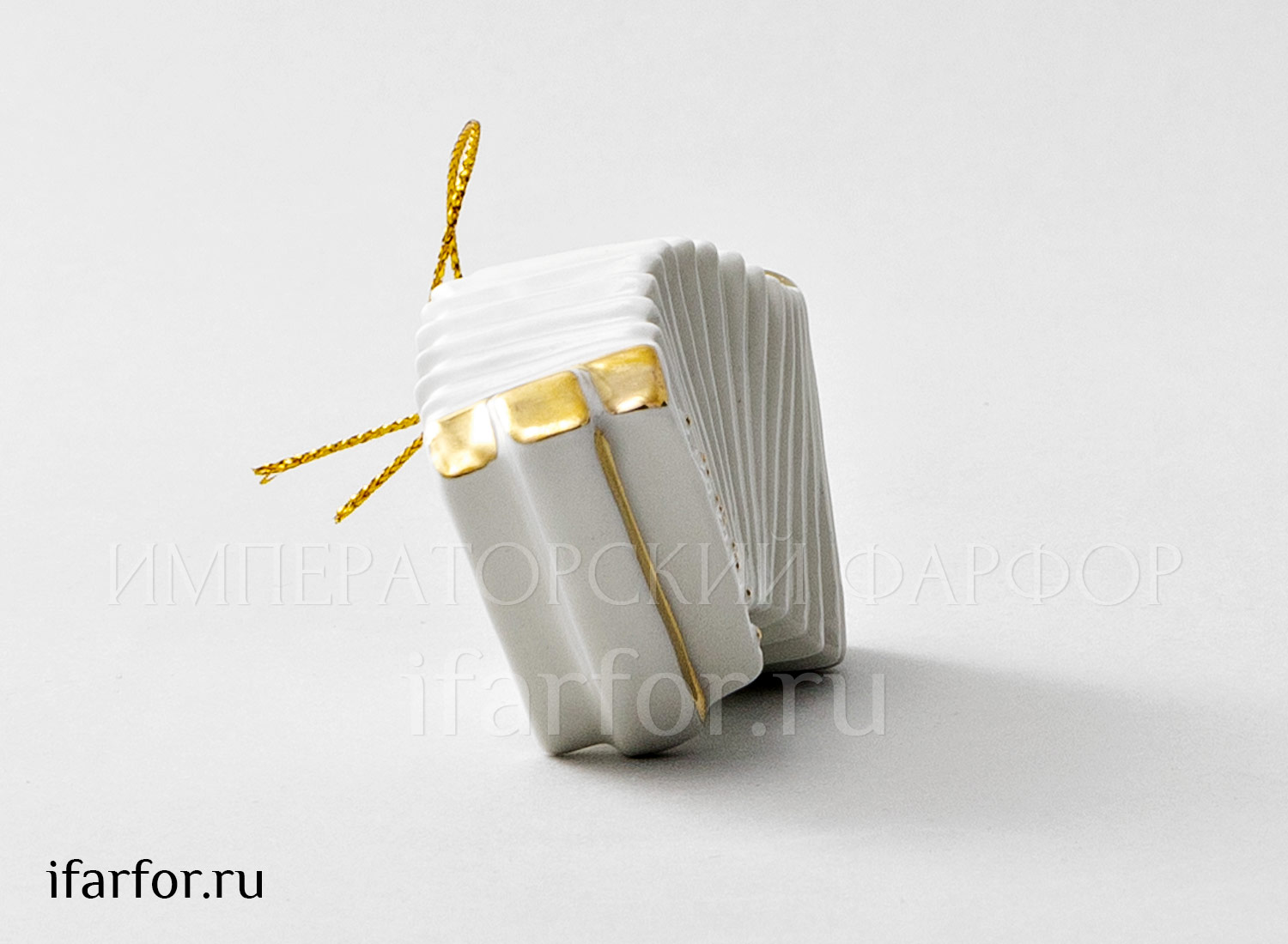 Елочная игрушка «Гармонь»