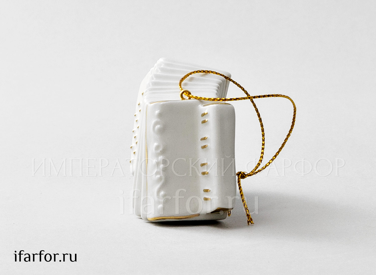 Елочная игрушка «Гармонь»