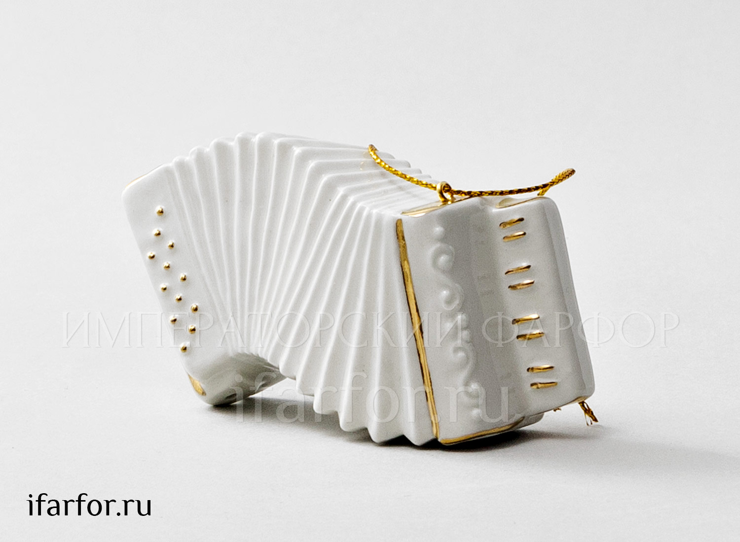 Елочная игрушка «Гармонь»