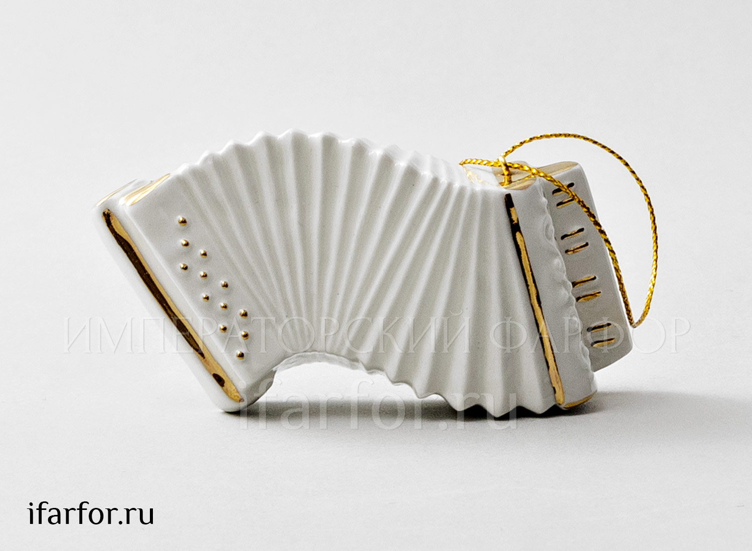 Елочная игрушка «Гармонь»