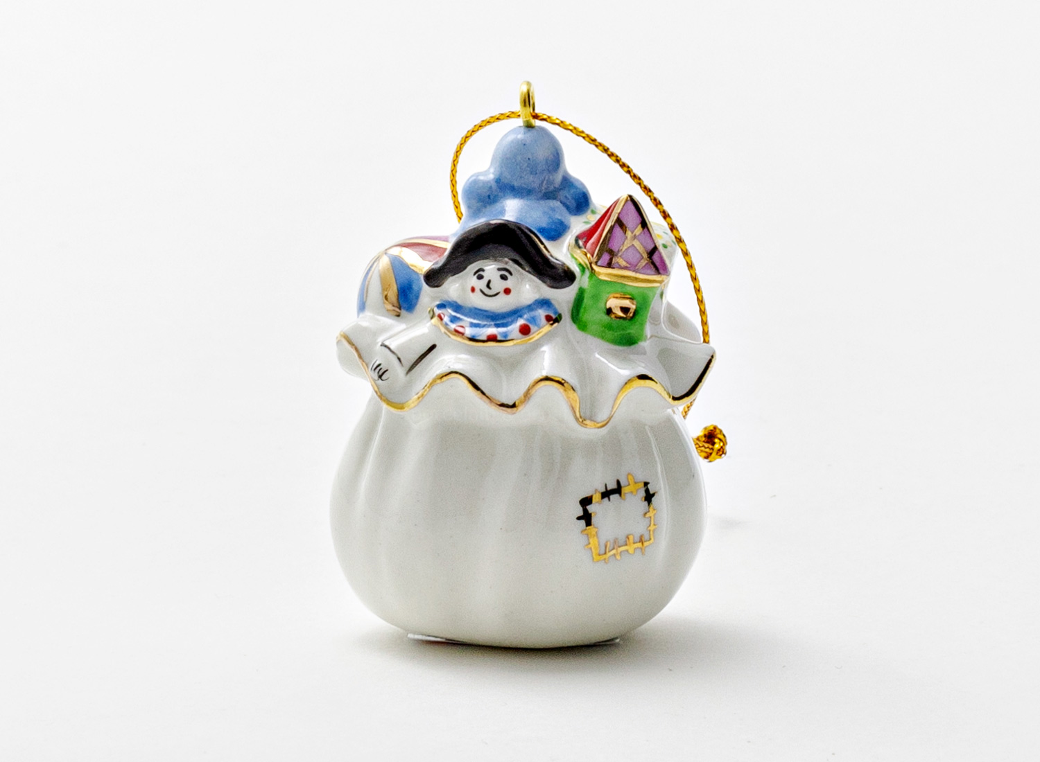 Елочная игрушка «Мешочек с подарками»