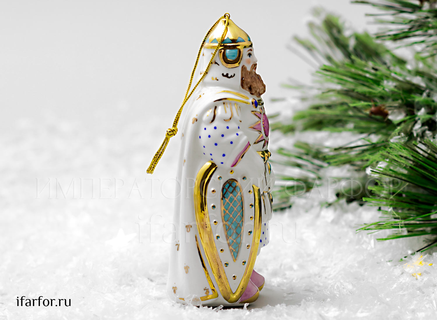 Елочная игрушка «Богатырь»