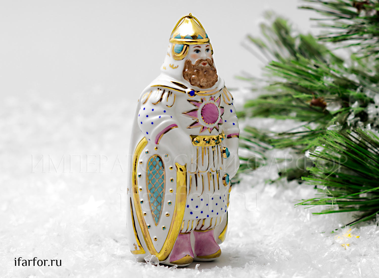 Елочная игрушка «Богатырь»