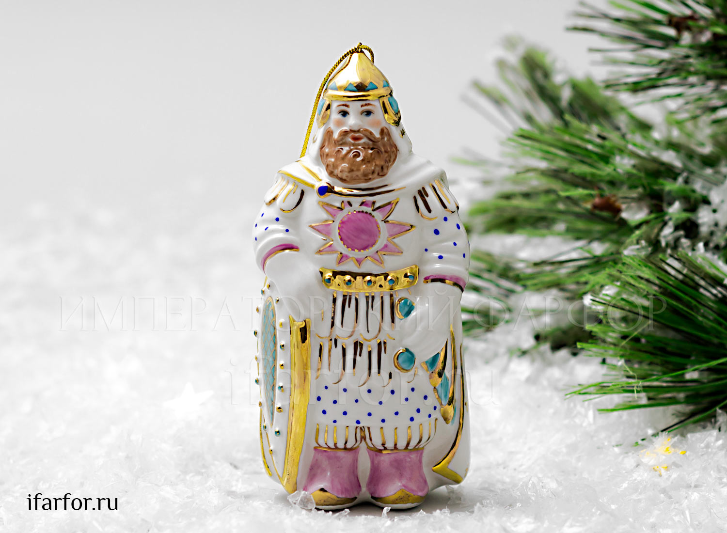 Елочная игрушка «Богатырь»