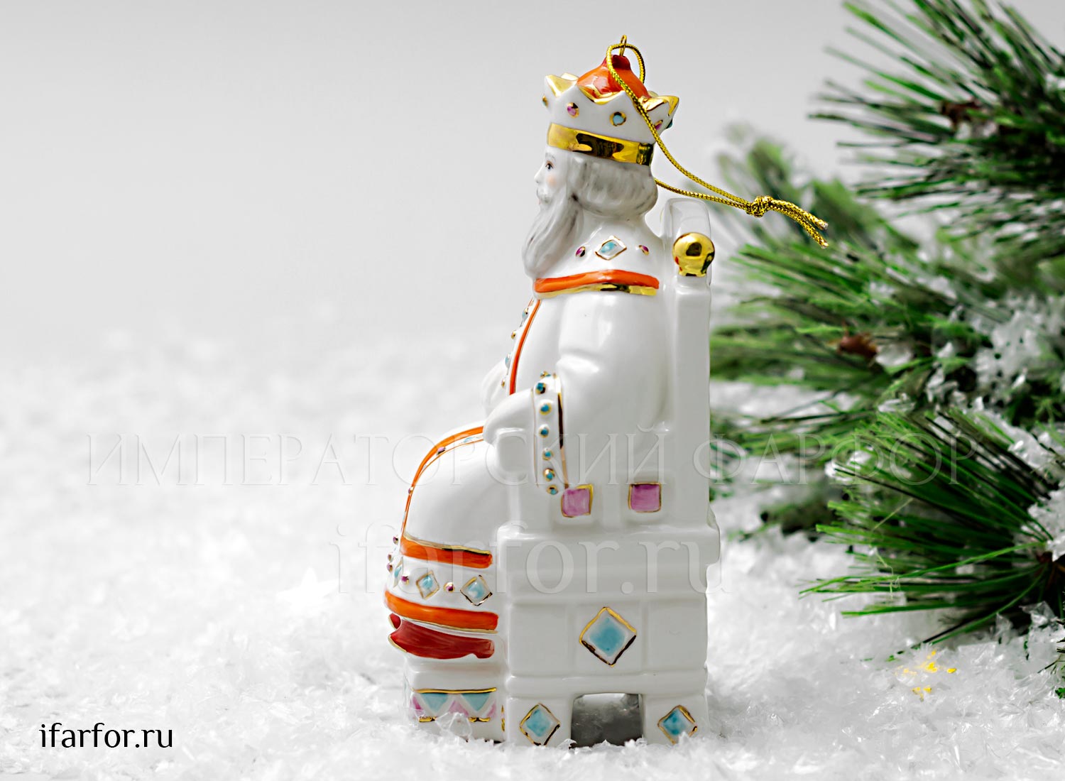 Елочная игрушка «Царь Салтан»