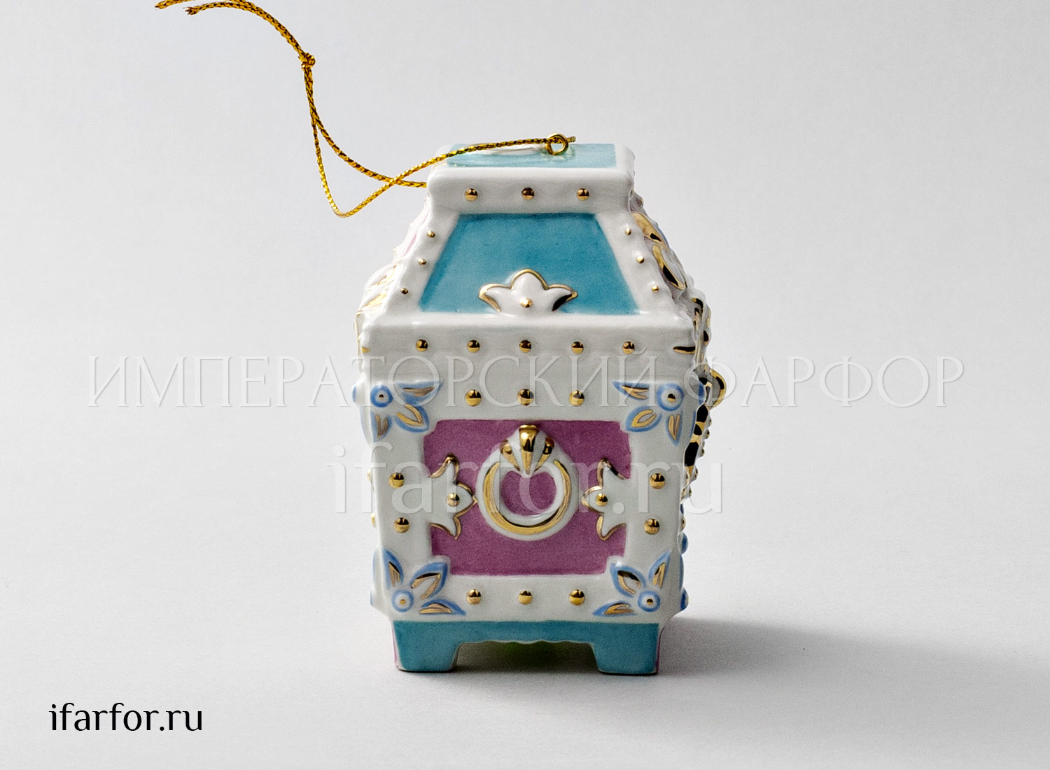 Елочная игрушка «Сундучок»