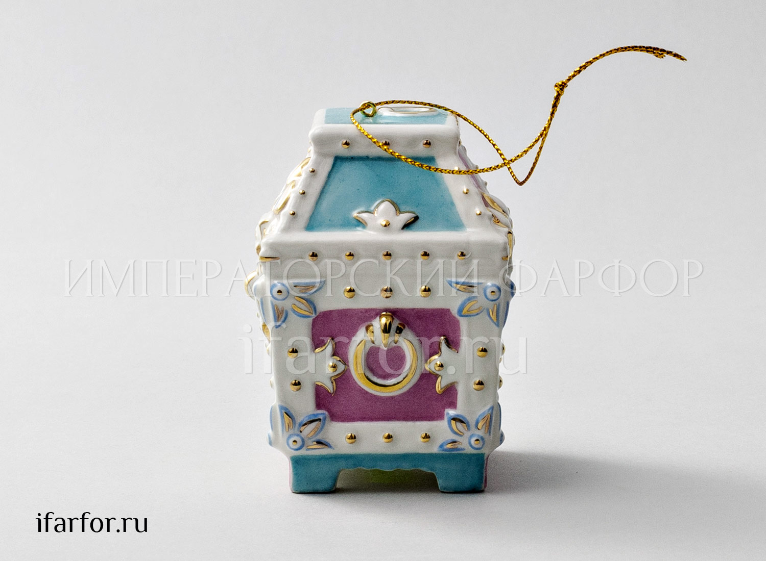 Елочная игрушка «Сундучок»