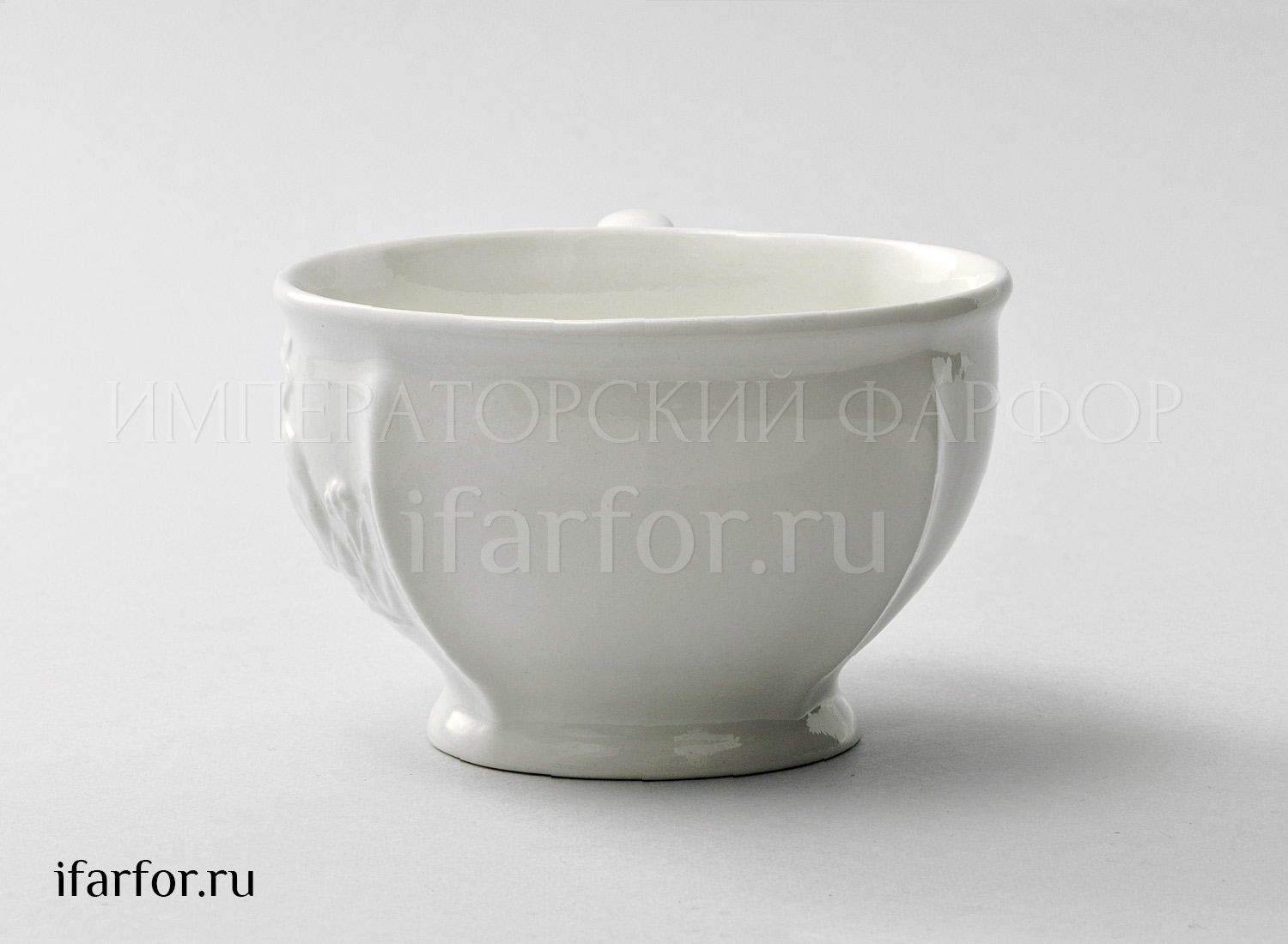 Чашка чайная «Рельеф Охотничий Ivory»