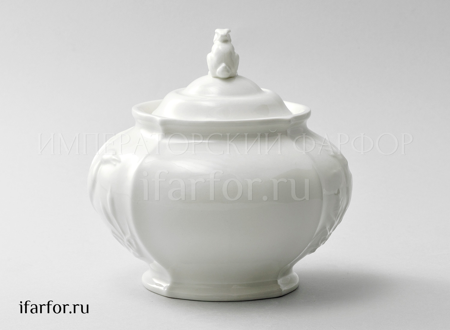 Сахарница «Рельеф Охотничий Ivory»