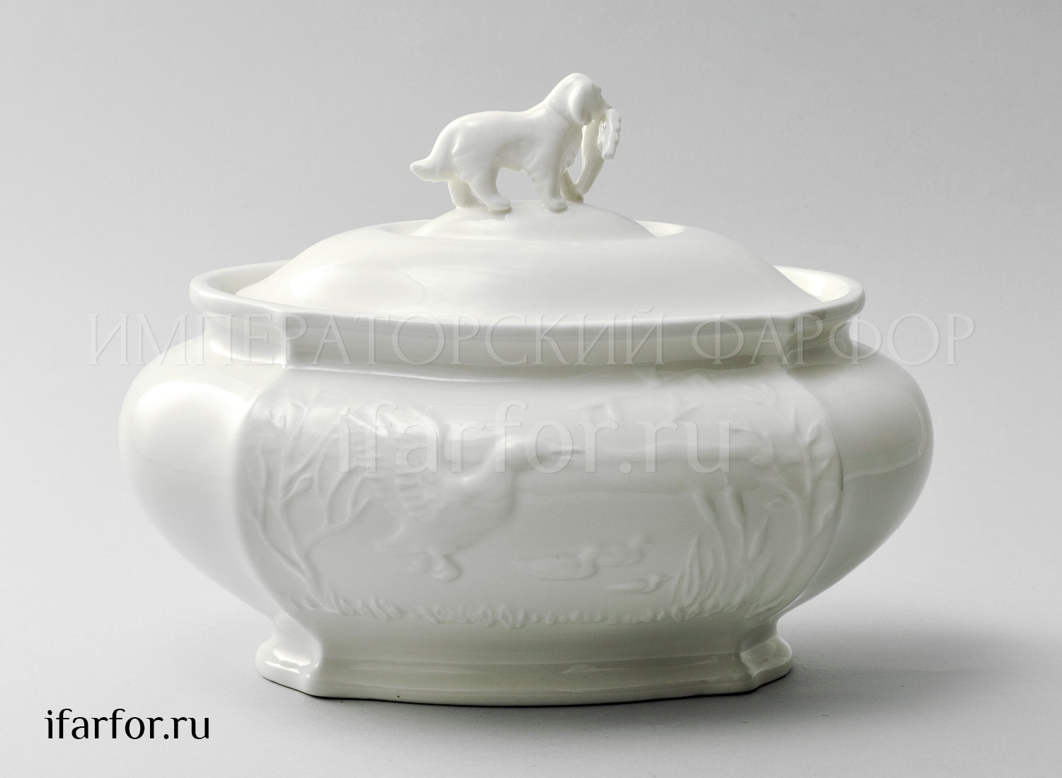 Пряничница «Рельеф Охотничий Ivory»