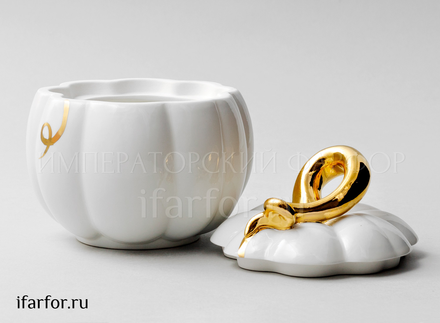Шкатулка «Тыква с золотом»