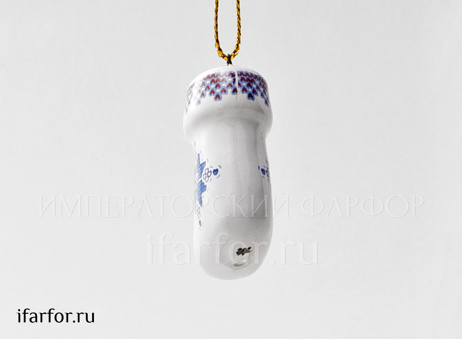 Елочная игрушка «Валенок»