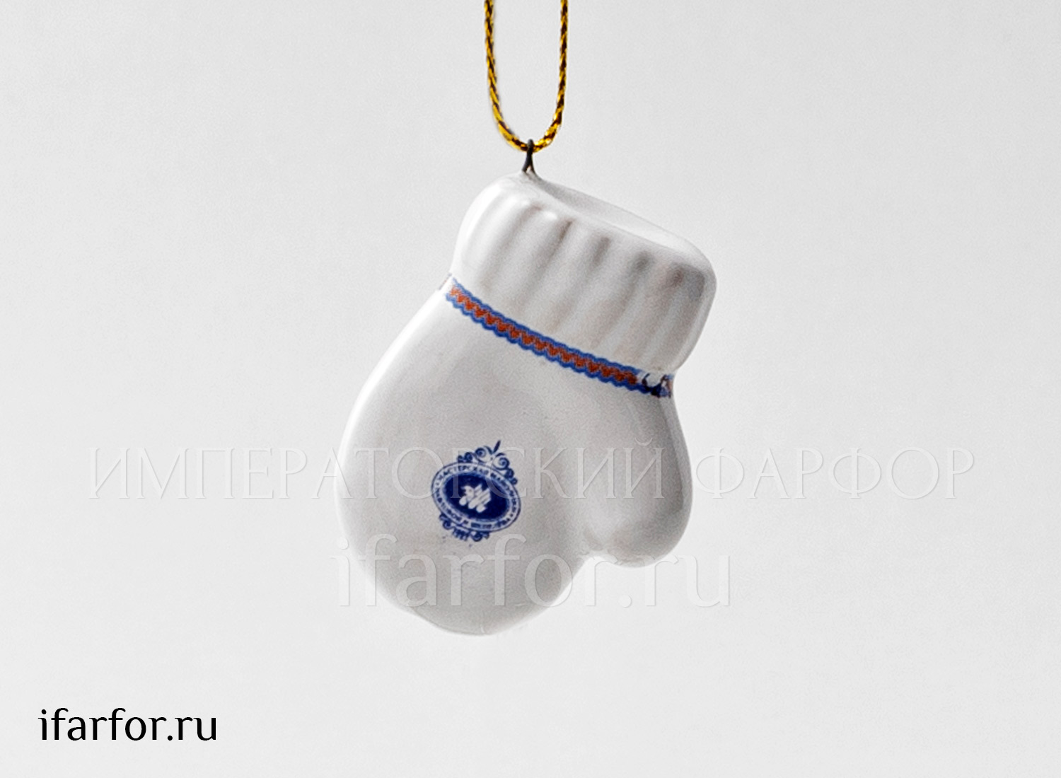 Елочная игрушка «Варежка»