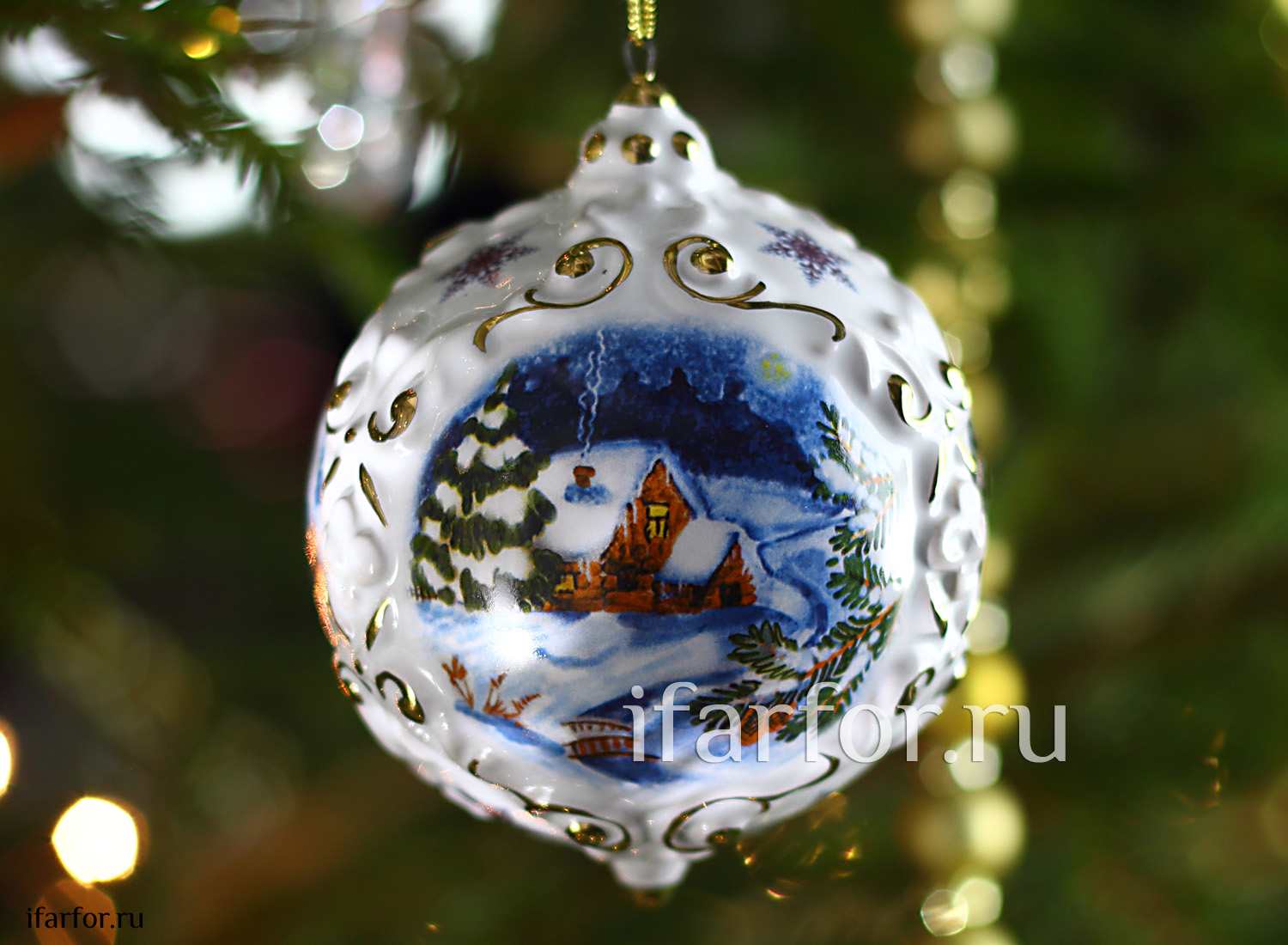 Елочная игрушка «Шар»