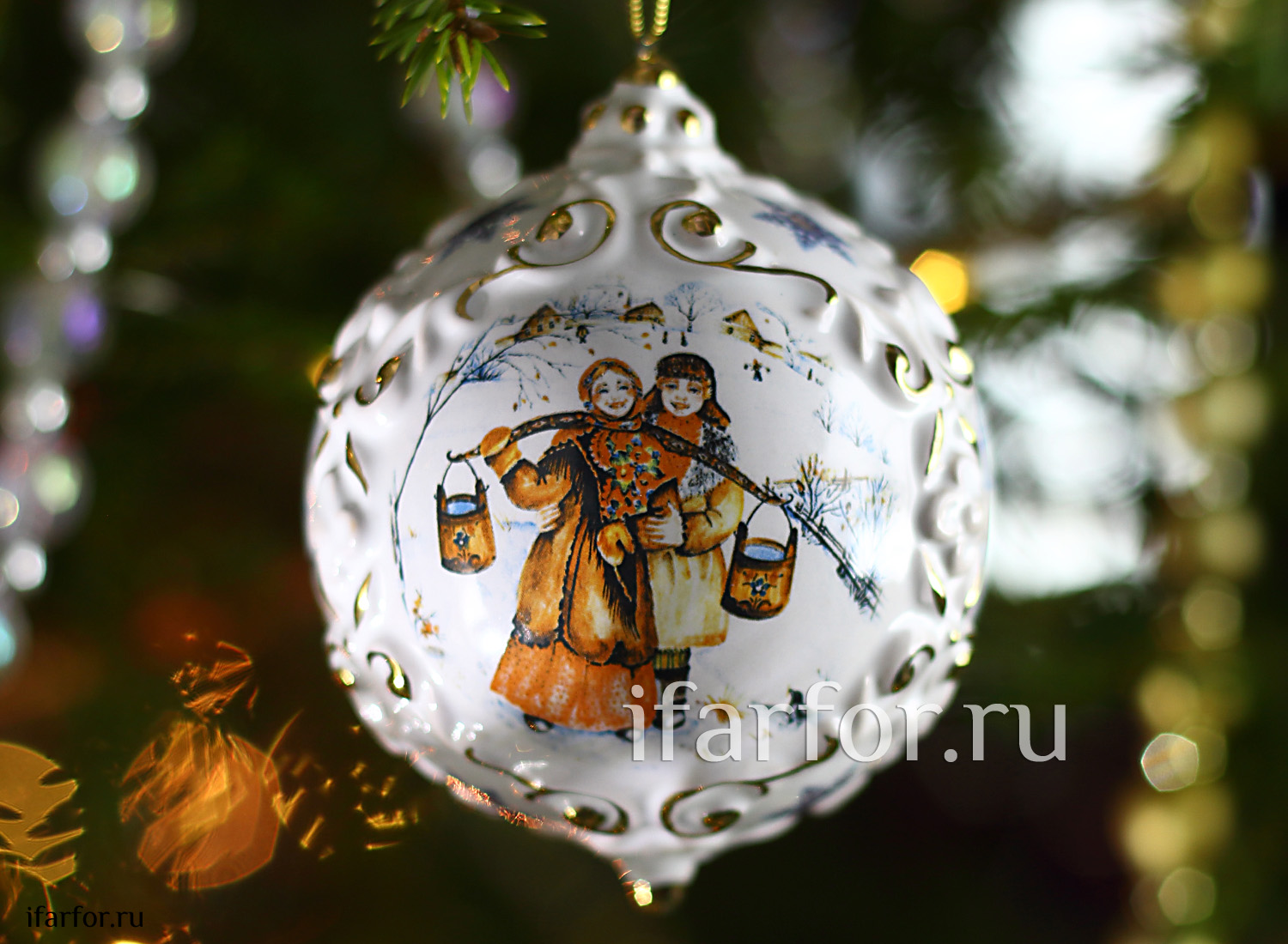 Елочная игрушка «Шар»