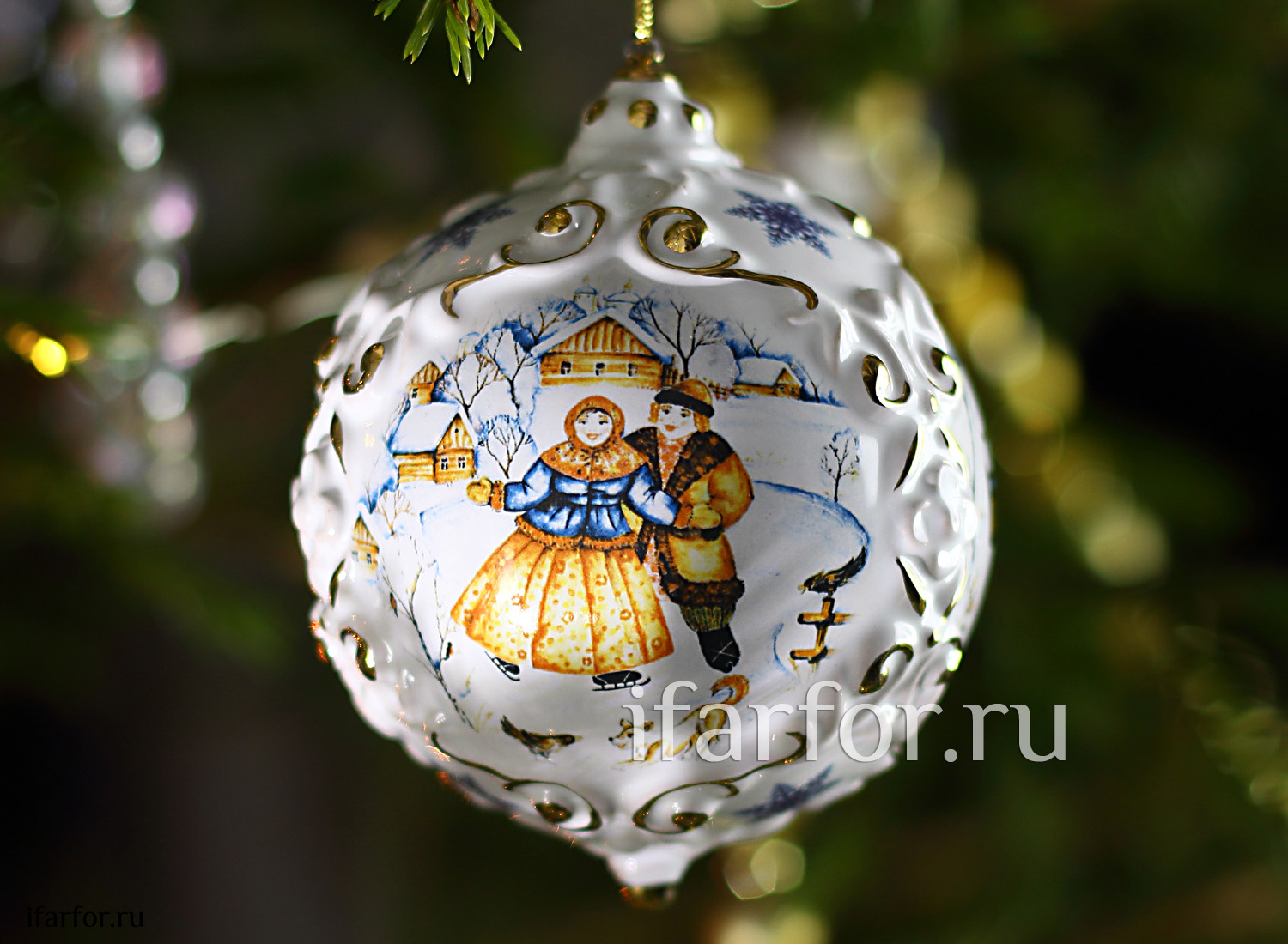 Елочная игрушка «Шар»