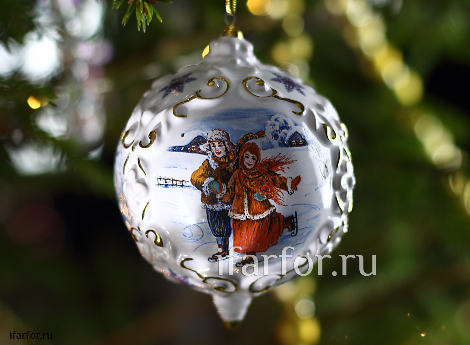 Елочная игрушка «Шар»