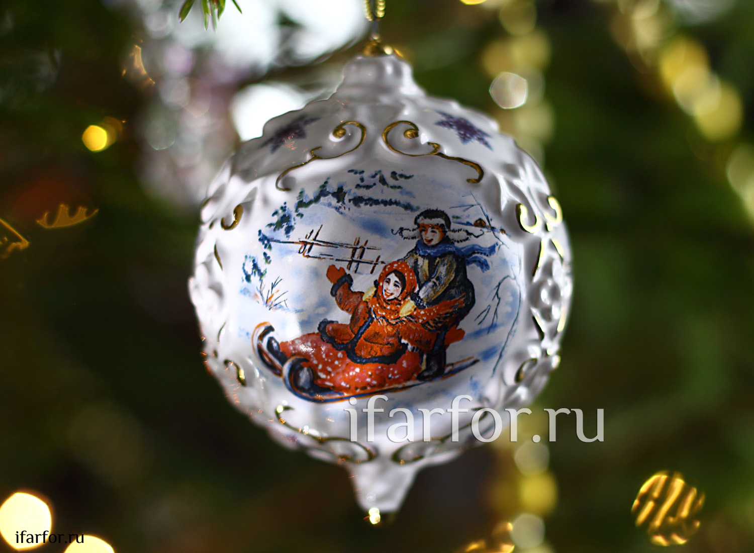 Елочная игрушка «Шар»