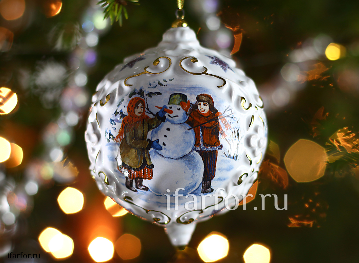Елочная игрушка «Шар»