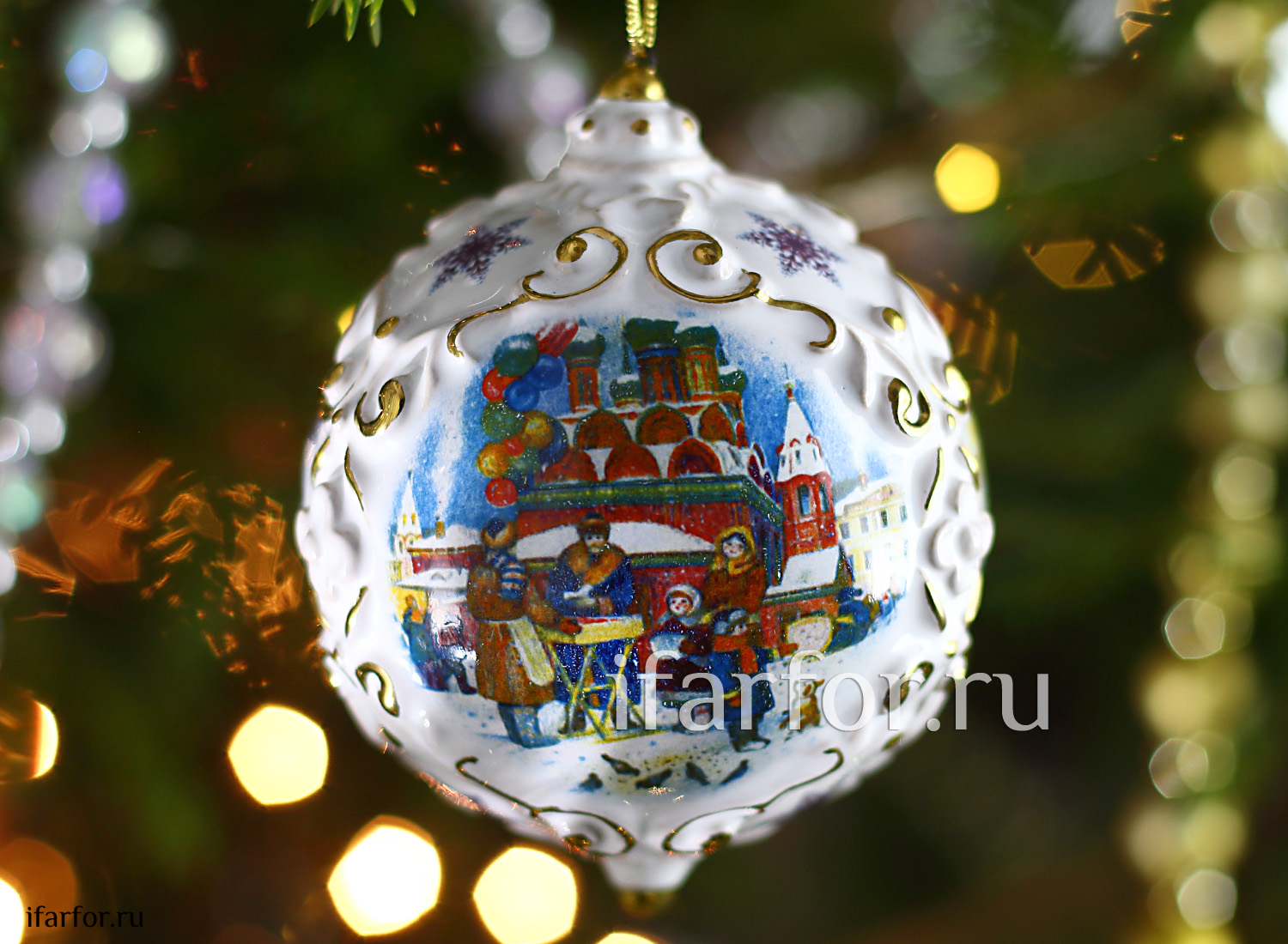 Елочная игрушка «Шар»