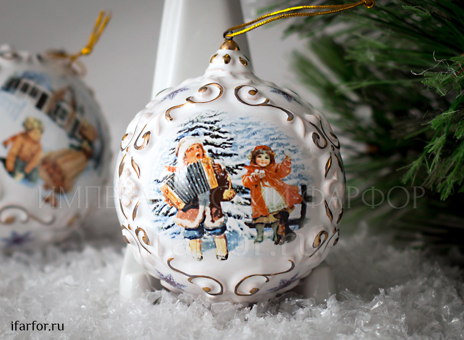 Елочная игрушка «Шар»