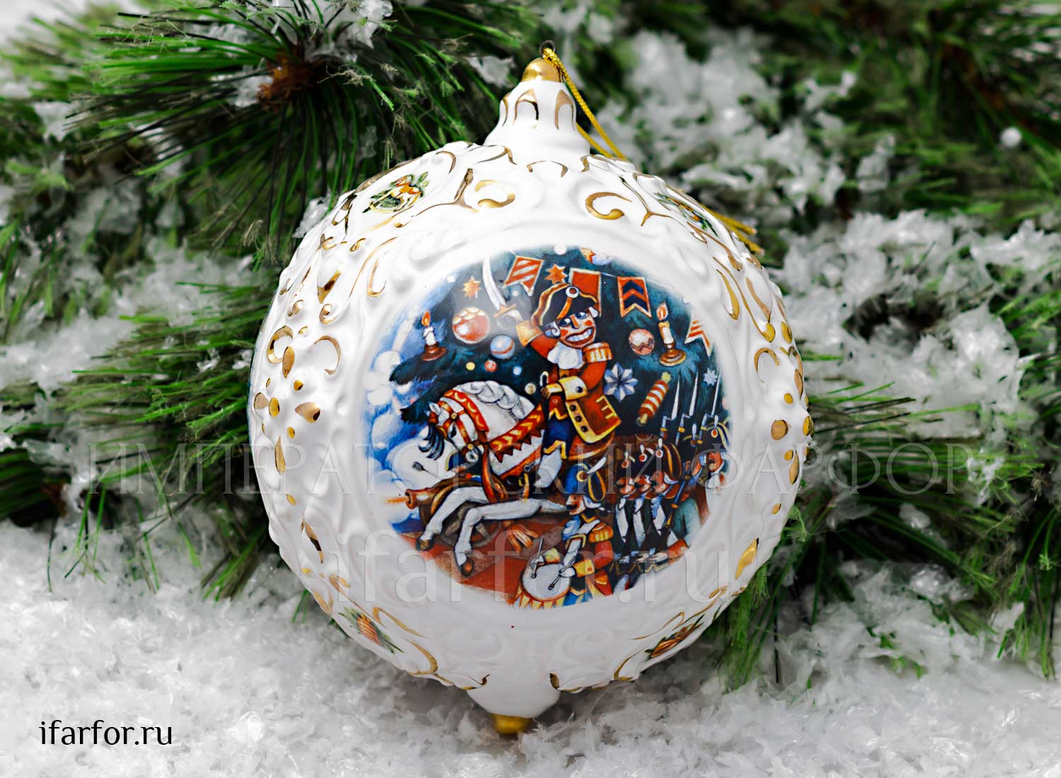Елочная игрушка «Шар большой»