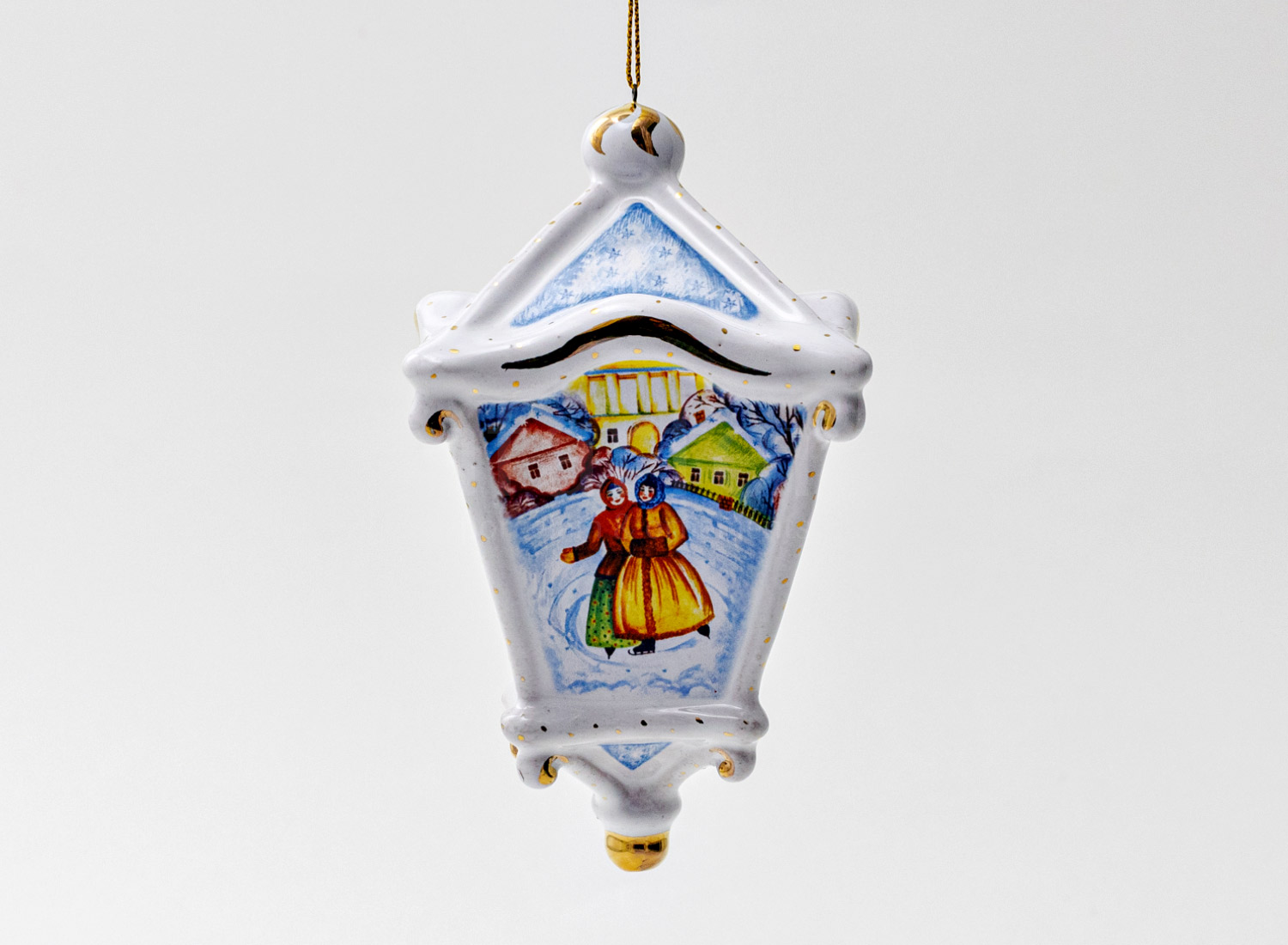 Елочная игрушка «Фонарик»