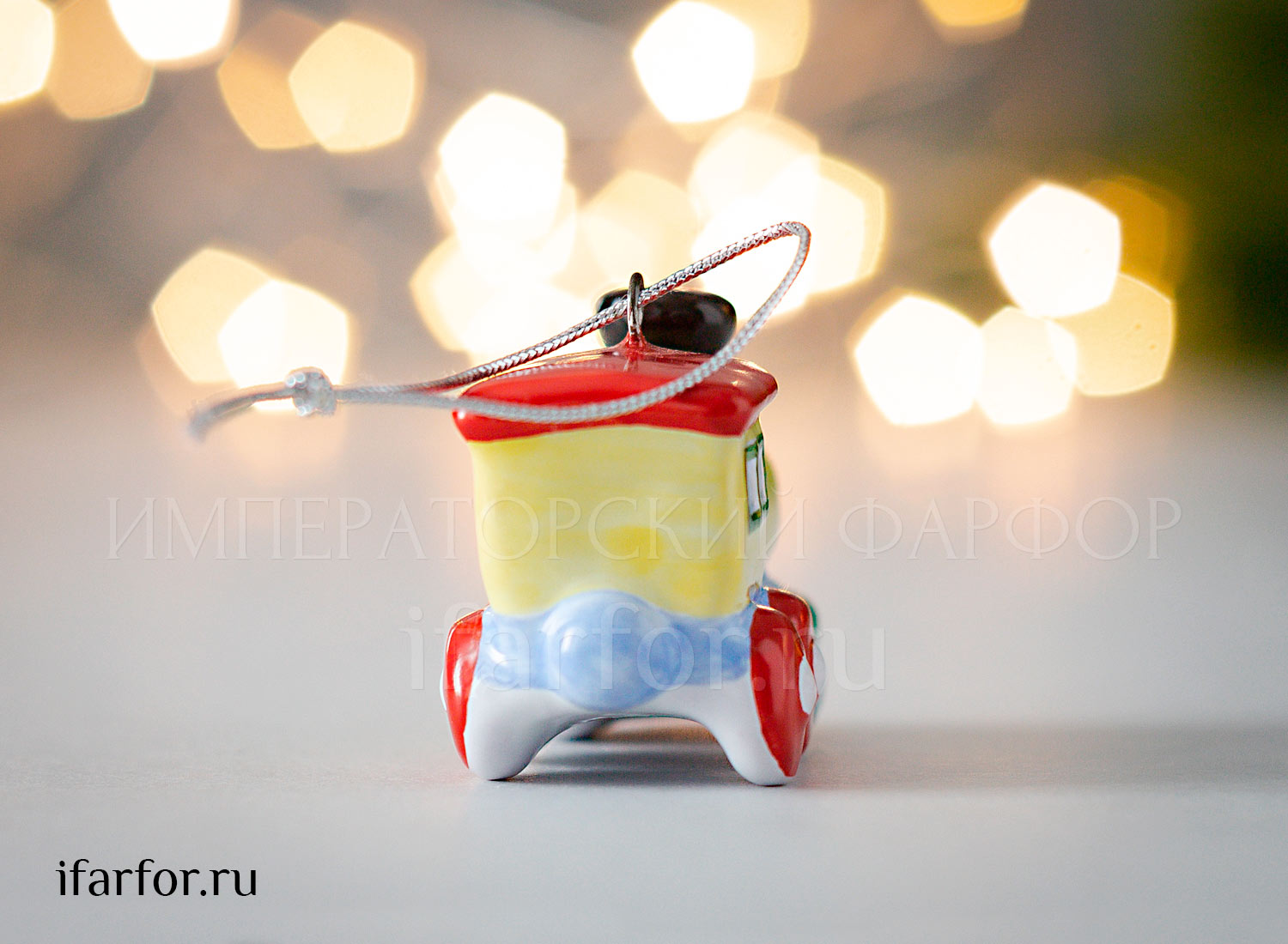 Елочная игрушка «Паровоз»
