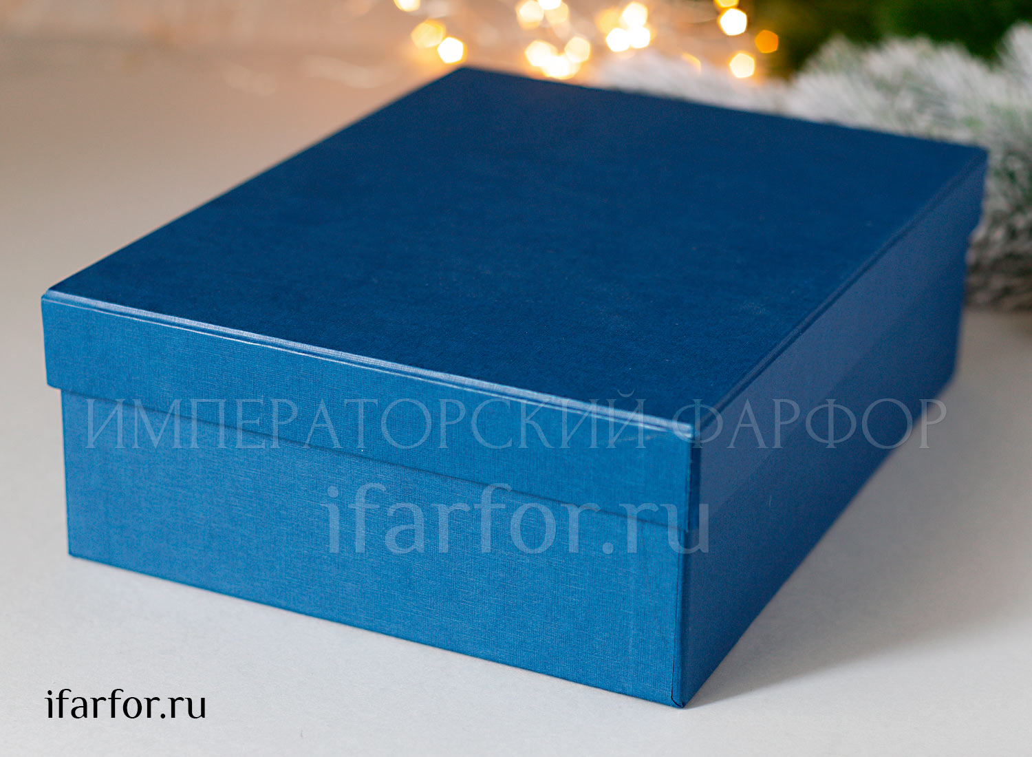 Набор елочных игрушек в подарочной коробке «Полярная ночь»