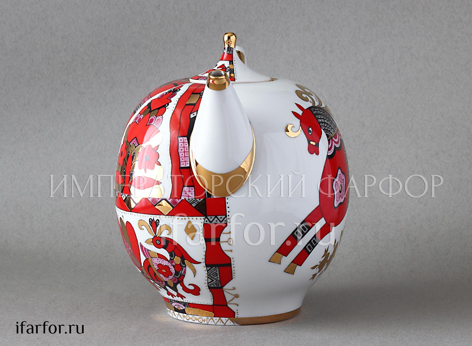 Чайник доливной «Красный конь»