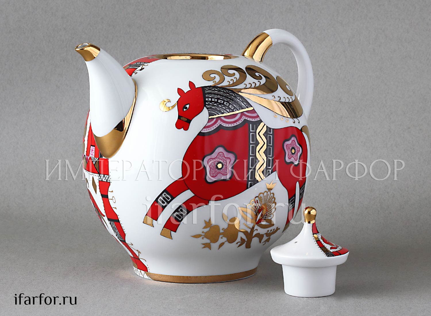 Чайник доливной «Красный конь»