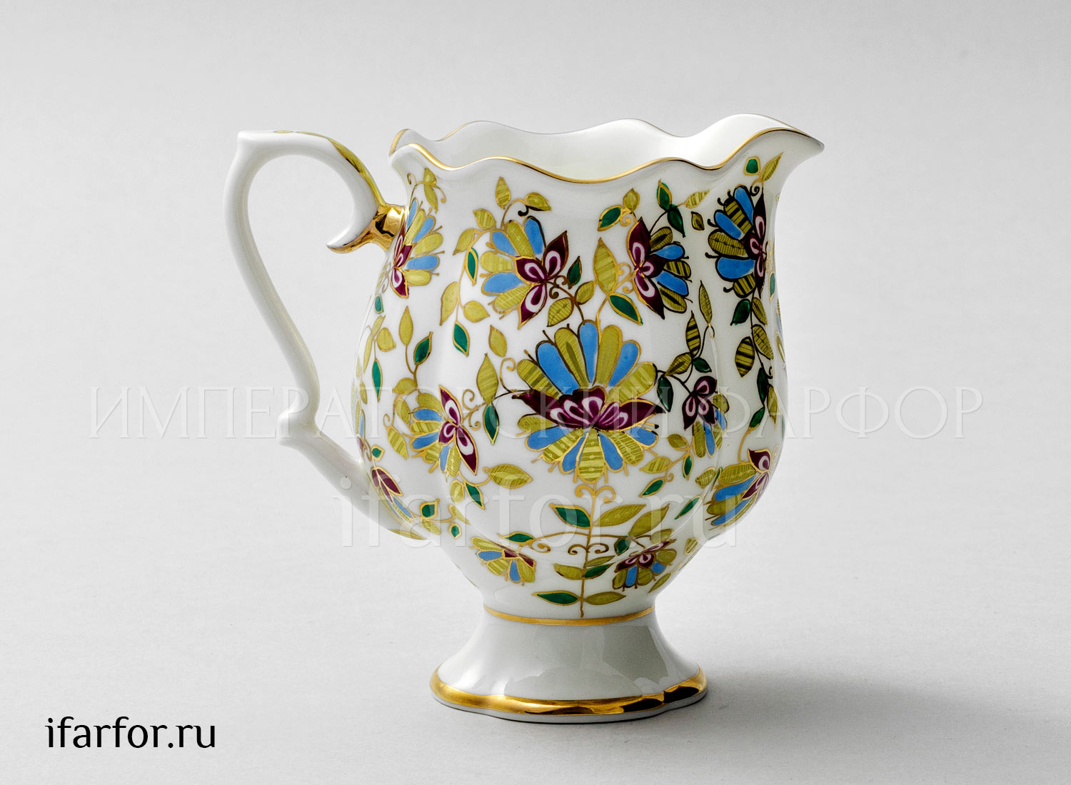 Сливочник «Розовые цветы»