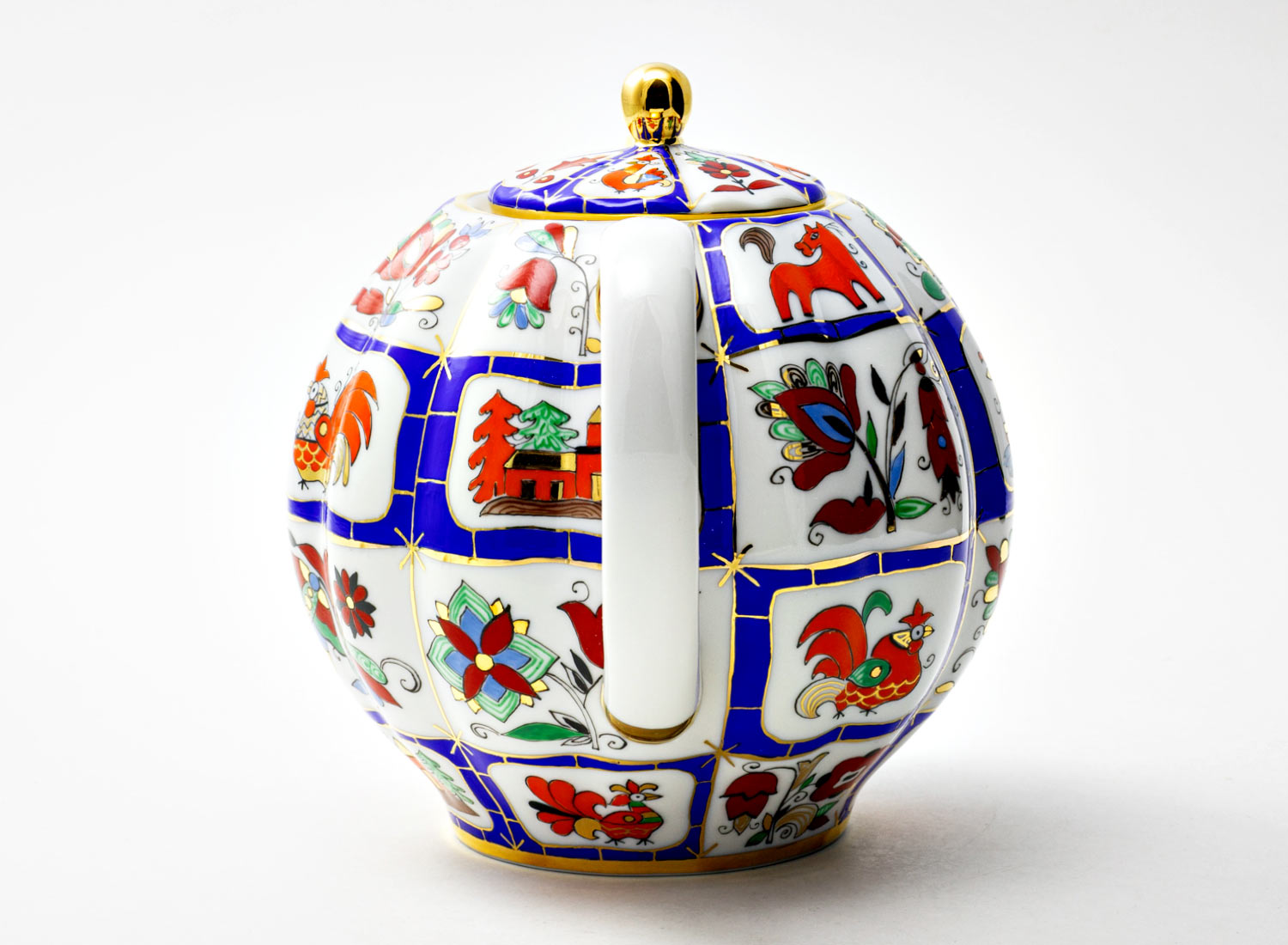 Чайник доливной «Русский лубок»