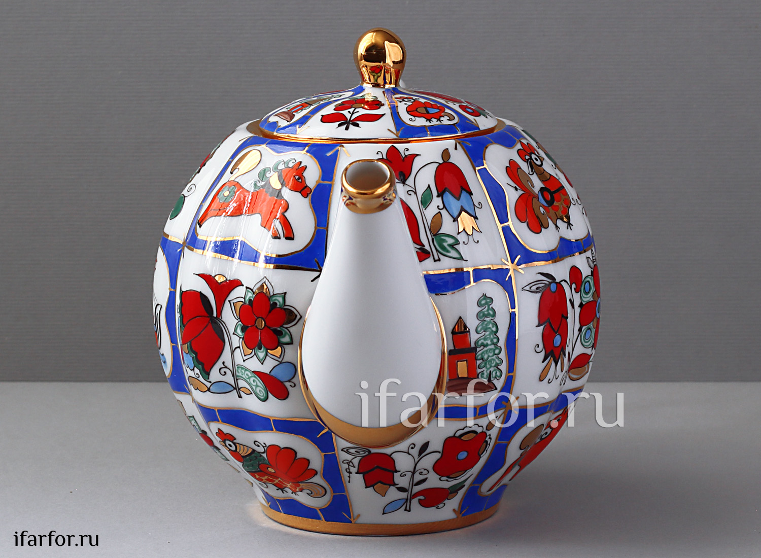 Чайник заварочный «Русский лубок»