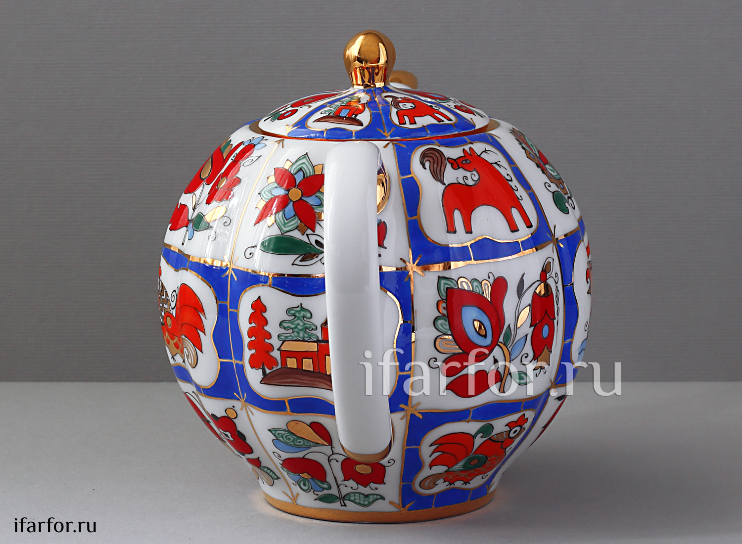 Чайник заварочный «Русский лубок»