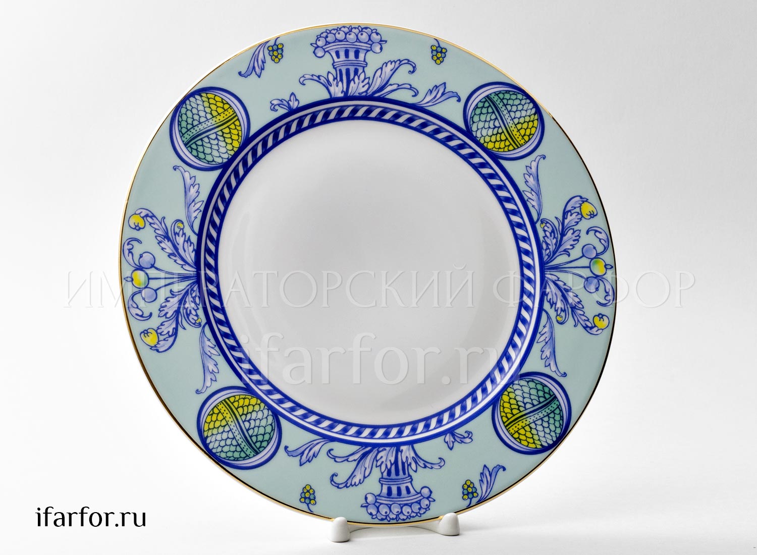 Тарелка мелкая «Юлия Высоцкая. Azzurro»