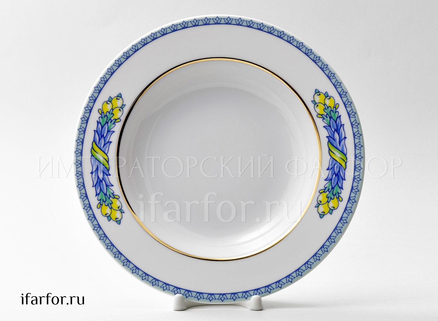 Тарелка глубокая «Юлия Высоцкая. Azzurro»
