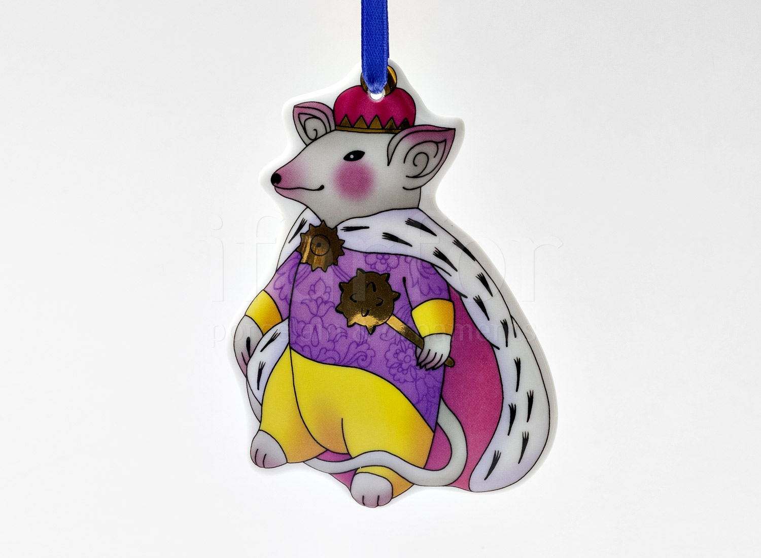 Елочная игрушка «Мышиный король»