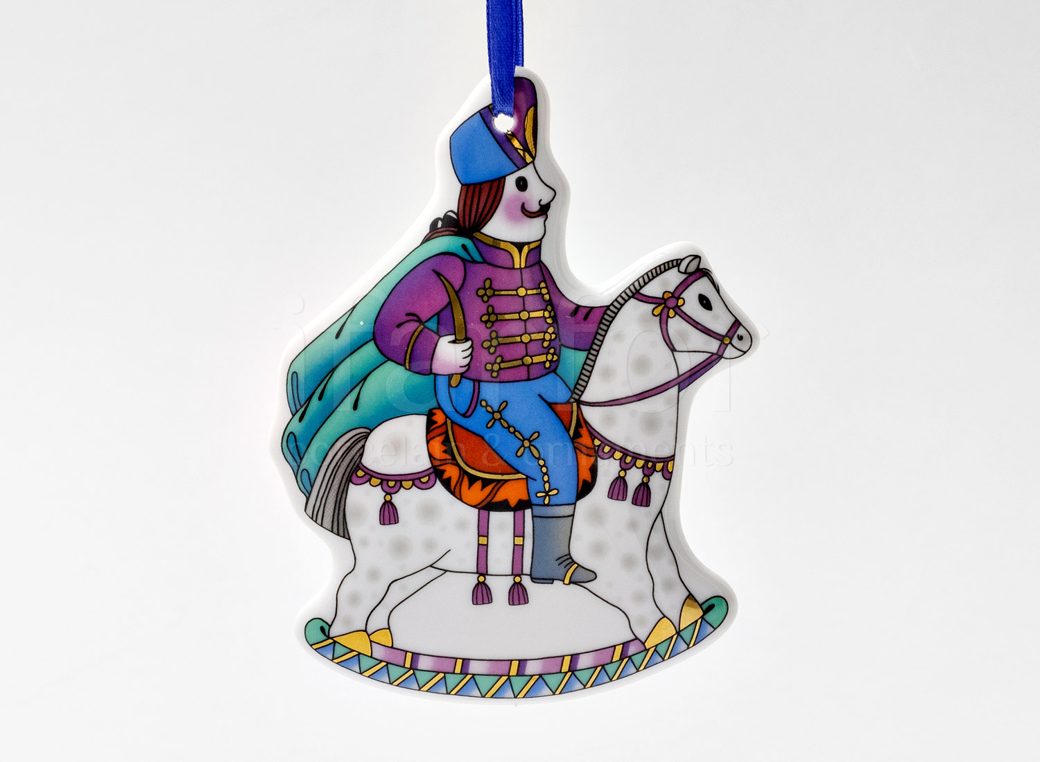 Елочная игрушка «Всадник»
