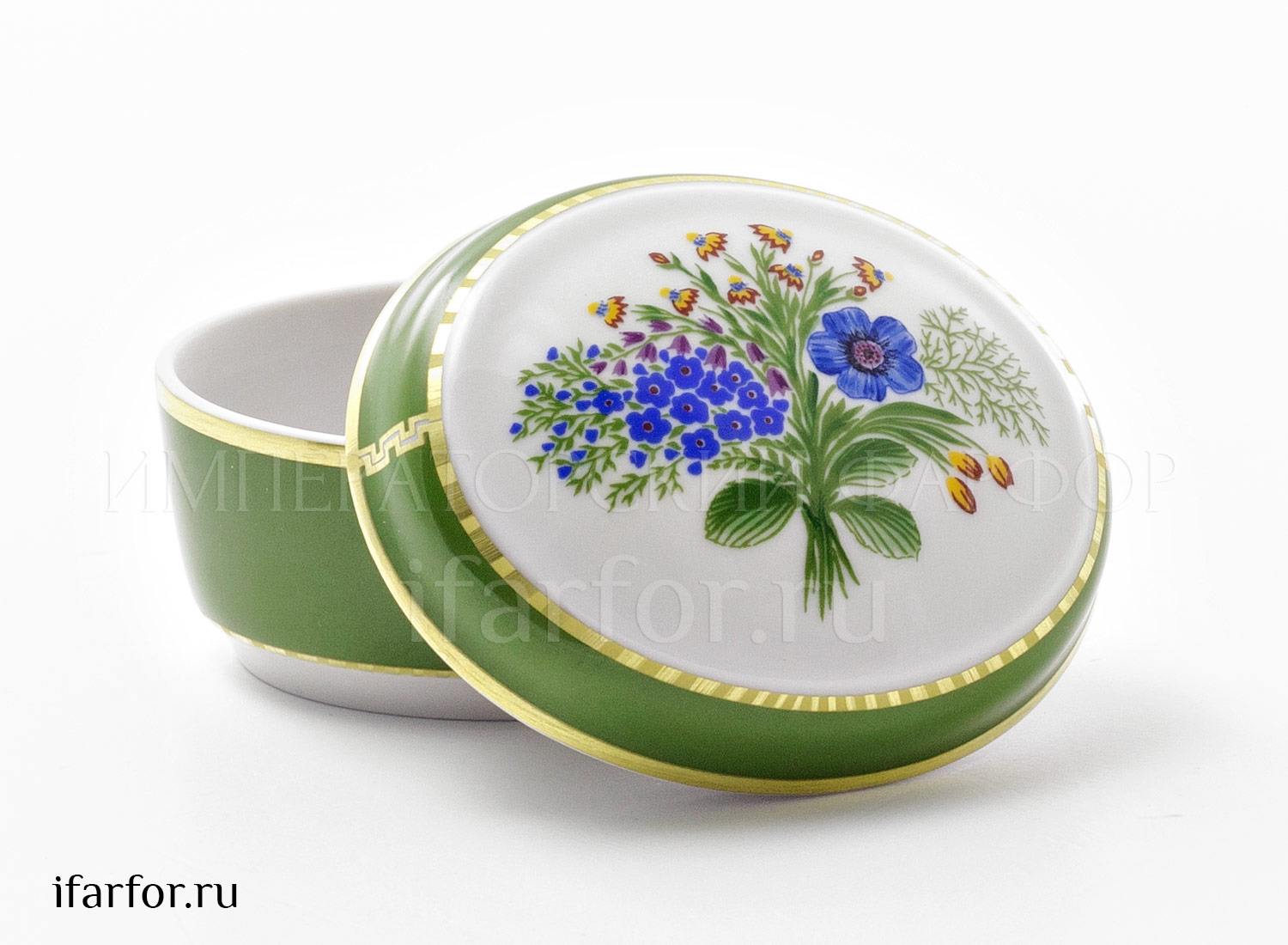Туалетная коробочка «Букет с анемоном»