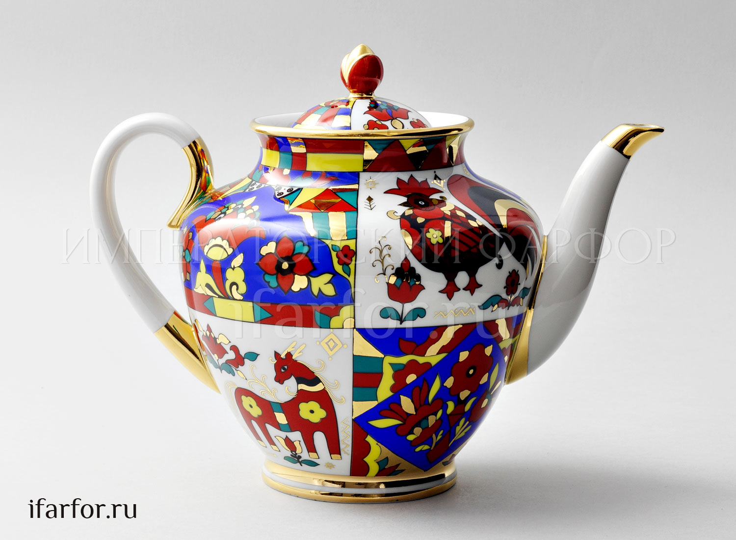 Чайник доливной «Народные узоры»