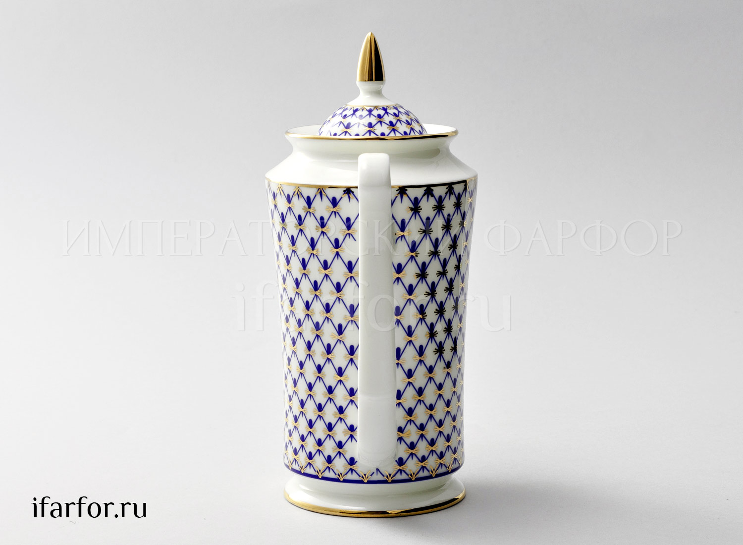 Кофейник «Кобальтовая сетка»